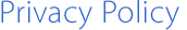 Privacy Policy